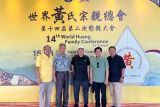 1.800 orang Marga Huang berkumpul di Yogyakarta ikuti World Huang Family Conference