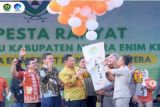 Puncak HUT ke-78 Muara Enim, Pemkab luncurkan layanan darurat 112