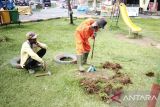 DLH Solok perbaiki wahana permainan ramah anak di taman Syech Kukut