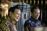 Jokowi bertemu Presiden Prabowo selama hampir 2 jam di Kertanegara Jakarta