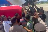 Anggota Polres Lanny Jaya dievakuasi ke RS Bhayangkara