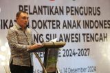 Pemprov-Sulteng harap IDAI bantu optimalisasi pelayanan kesehatan anak