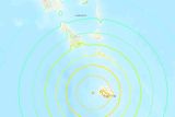 Gempa magnitudo 7.3 landa pesisir Vanuatu dengan ancaman tsunami