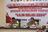 Polres Karimun koordinasikan pengamanan Nataru