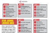 Atur jadwal liburan anda