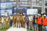 Gubernur Sulteng tinjau pembangunan proyek infrastruktur di Palu