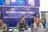 BNN-Sulteng tangani 27 kasus narkotika selama 2024