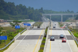 Trafik jalan tol Padang - Sicincin