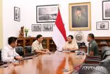 Presiden Prabowo terima KSAD Jenderal TNI Maruli di Istana