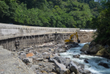 Turap pengaman Lembah Anai terkikis air sungai