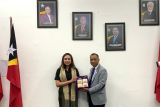 Wakil Wali Kota terpilih Serena Francis bertemu Mendag Timor Leste