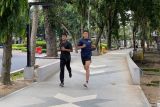 Jogging track Kambang Iwak Palembang manjakan pejogging