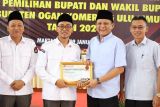 KPU OKU Timur tetapkan Lanosin-Adi pemenang  Pilkada 2024