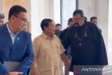 Presiden Prabowo bertemu aktor senior Steven Seagel