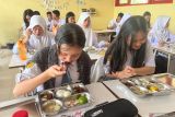 Program MBG mulai dilaksanakan di sejumlah sekolah di Provinsi Sulteng