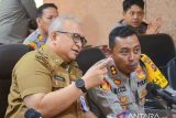 Pj Wako Andree Algamar dan Kapolresta Padang Ikuti Rakor Ketahanan Pangan Bersama Mentan RI