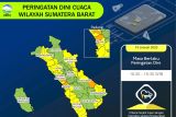 BMKG: Padang berpotensi alami hujan lebat hingga Selasa malam