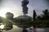 Gunung Ibu di Halmahera berstatus Awas