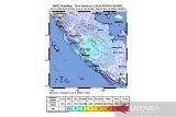 Kota Lubuk Lingau diguncang gempa 5,2 magnitudo