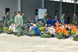 Lanud RSA Natuna gelar latihan survival dasar kepada instansi