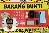 Polisi amankan seorang pengedar 21 paket sabu siap edar di Kapuas