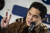 Erick Thohir bahas sepak bola Indonesia dengan KNVB di Belanda