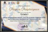 DPMPTSP Kalteng terbaik dalam Penilaian Pelaporan Pertanggungjawaban Bendahara 2024