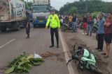 Bocah bersepeda listrik tewas terlindas truk di Muara Enim