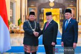 Prabowo Subianto dianugerahi tanda kehormatan Darjah Kerabat Johor di Malaysia