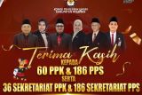 Jabatan 246 PPK-PPS di Pasaman berakhir, KPU apresiasi kinerja