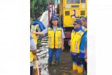 Tol menuju Bandara Soetta tergenang banjir