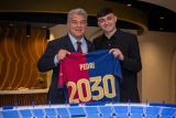 Barca resmi perpanjangan kontrak Pedri dan Gavi hingga 2030