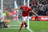 Chris Wood jadi pahlawan saat Nottingham Forest hajar Brighton 7-0