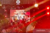 Ratusan warga syukuran atas kemenangan Ahmad Luthfi