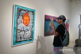 35 karya  seni rupa alumni ISI 93 dipamerkan di Limanjawi Borobudur