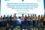 PLN UIP Nusra dan BPN NTT bahas pertimbangan teknis pertanahan dan sertifikasi aset