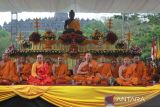 Perayaan Magha Puja di Taman Lumbini Candi Borobudur