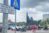 Polisi bekuk pencuri lempengan tembaga Tugu Zapin di Pekanbaru