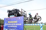 Tingkatkan kesadaran keselamatan, Polres Kulon Progo revitalisasin Monumen Kecelakaan Km 25