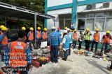 Peringati Bulan K3 Nasional, PLN ULP Pariaman Adakan Gelar Peralatan Bersama Mitra Kerja