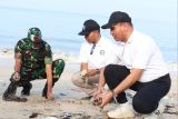 Bali peringati HPSN dengan bersihkan Pantai Kedonganan