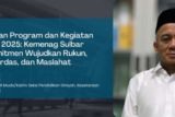 Kemenag Sulbar wujudkan program rukun cerdas bermaslahat