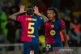 Bermain dengan sepuluh pemain, Barcelona bungkam Benfica 1-0