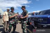 Penyerhan 700 Maung MV3 ke TNI dan Polri untuk operasional