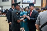 Pangdam XIII/Merdeka hadiri sertijab gubernur dan rapat paripurna di Gedung DPRD Provinsi Sulut