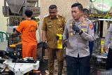 Polisi bongkar produksi Minyakita palsu di Bogor