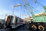 Pengiriman 22 kereta ke Sumatera rampung di 17 Maret