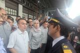 Pimpinan DPR dan Komisi VI  menyidak mudik ke Stasiun Pasar Senen