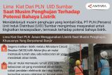 Lima Kiat dari PLN UID Sumbar saat Musim Penghujan terhadap potensi bahaya listrik