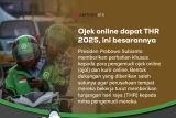 Ojek online dapat THR 2025, ini besarannya